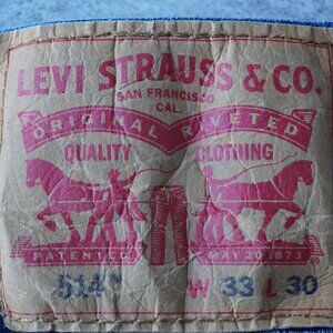 Men’s Straight-Leg Blue Denim Jeans